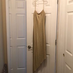 Gold dress